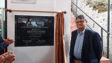 India News | NITI Aayog Vice Chairman Suman Kumar Bery Inaugurates Nagaland's First Histopathology Unit in Kohima