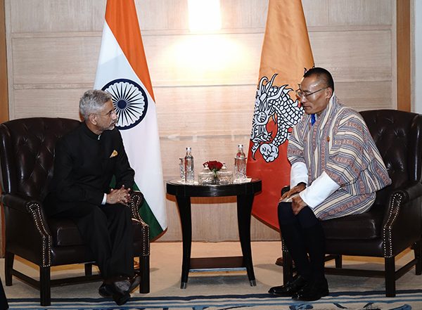 World News | EAM Jaishankar Calls on Bhutan PM Tshering Tobgay, Says He Values His Leadership in Taking Ties Forward