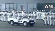 India News | Navy Chief Reviews Passing-out Parade of Third Batch of Agniveers
