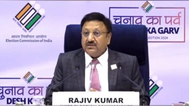 India News | Need to Find Institutional Mechanism to Protect Donor Privacy: CEC on Scrapping of Electoral Bond Scheme