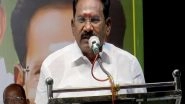 India News | Annamalai Should Be Removed from Politics: AIADMK Leader Sellur Raju