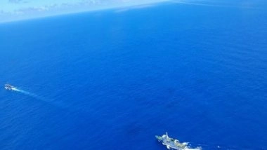 India News | Indian Navy's Remotely Piloted Aircraft Crashes During Routine Training Sortie in Kochi