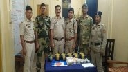 India News | BSF Recovers Yaba Tablets Worth Rs 3.5 Cr, Cash Worth More Than Rs 2 Lakh from Vehicle in Tripura