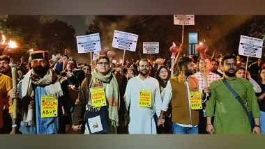 India News | More Than 1500 Students Join ABVP's Mashaal Juloos in JNU