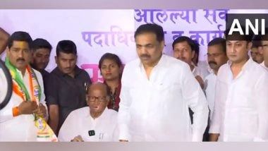 India News | Ajit Pawar Loyalist Bajarang Sonawane Joins Sharad Pawar's Party