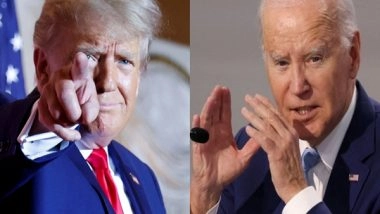 World News | US: Trump, Biden Win Respective Primaries in Louisiana, Gear Up for Rematch