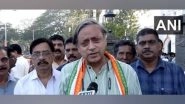 India News | Lok Sabha Polls: Congress MP Tharoor Hits Campaign Trail in Thiruvananthapuram on Palm Sunday