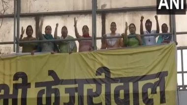 India News | AAP Workers Stage Protest Against Arrest of Delhi CM Kejriwal