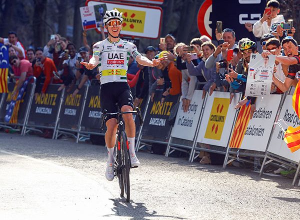 World News | UAE Team Emirates Pogacar Strikes Again in Catalan Mountains