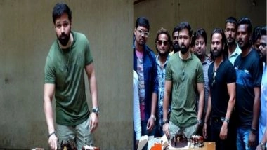 Entertainment News | Emraan Hashmi Celebrates His Birthday with Fans, Gets Special Gift