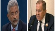 World News | Jaishankar Speaks to Russian Counterpart Lavrov, Condoles Loss of Lives in Moscow Terror Attack