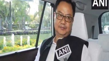 India News | Kiren Rijiju Confident of NDA Govt's Third Term, Says 'blueprint to Make Viksit Bharat in Next 25 Years Ready'