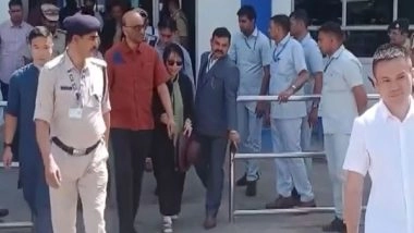 World News | Singapore President Tharman Shanmugaratnam Arrives in Rajasthan's Jodhpur