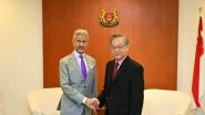 World News | EAM Jaishankar, Singapore Minister of Trade and Industry Discuss Semiconductors and Space