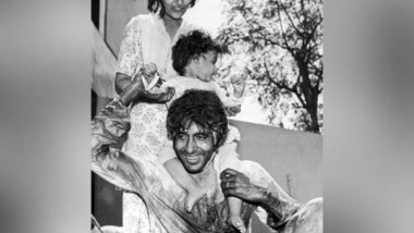 Entertainment News | On Holi, Big B Drops Throwback Pictures Featuring Wife Jaya Bachchan, 'baby' Abhishek Bachchan