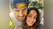 Holi 2024: Kiara Advani and Sidharth Malhotra Share Festive Selfie With Faces Smudged in Vibrant Colours! (View Pic)