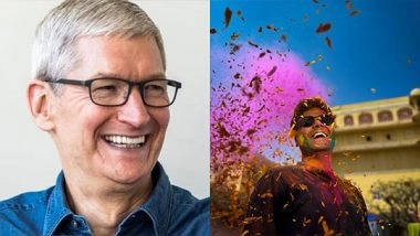World News | 'Happy Holi to All Who Celebrate,'  Apple CEO Tim Cook Extends Greetings