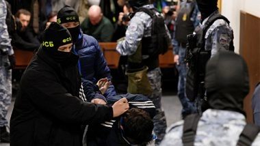 World News | 4 Suspects in Moscow Concert Hall Attack Detained by Russia Court