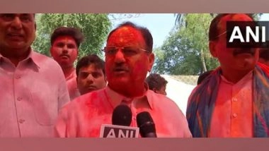 India News | India Will Celebrate Holi Again on June 4 with Resolve for Viksit Bharat: Nadda