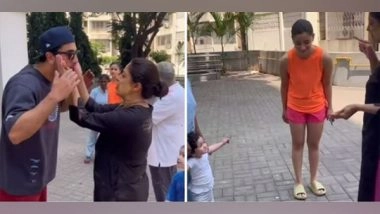Entertainment News |  Ranbir Kapoor, Alia Bhatt Celebrate Holi with Daughter Raha