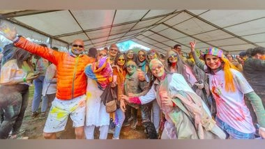 World News | UK: Holi Dhamka 2024 Delights Attendees with Vibrant Celebrations at Slough Cricket Club