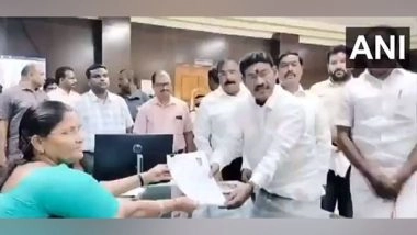 India News | Lok Sabha Polls: IJK Founder TR Paarivendhar Files Nomination from Perambalur, to Contest on BJP Ticket