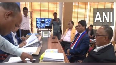 India News | Naga Peoples Front Candidate for Outer Manipur Seat Files Nomination