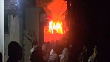 India News | J-K: Fire Breaks out in Baranpathar Area of Srinagar