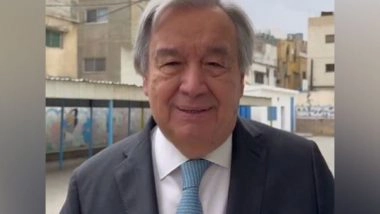 World News | UN Chief on Ramadan Solidarity Visit to Jordan, to Meet Palestine Refugees Served by UNRWA