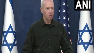 World News | Israel's Defense Minister in US Says Lack of Gaza Victory Could Lead to War in North