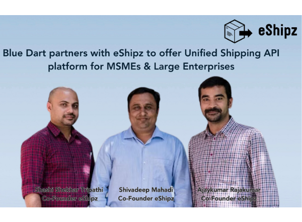 Business News | Blue Dart Partners with EShipz to Offer Unified Shipping API Platform for  MSMEs & Large Enterprises