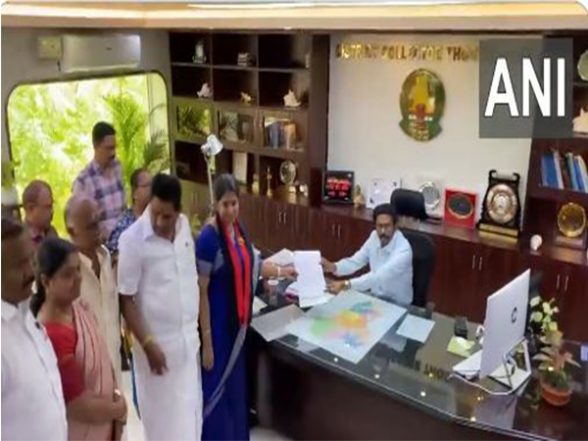 India News | DMK Candidate Kanimozhi Files Nomination for Thoothukudi Constituency - Vimarsana News