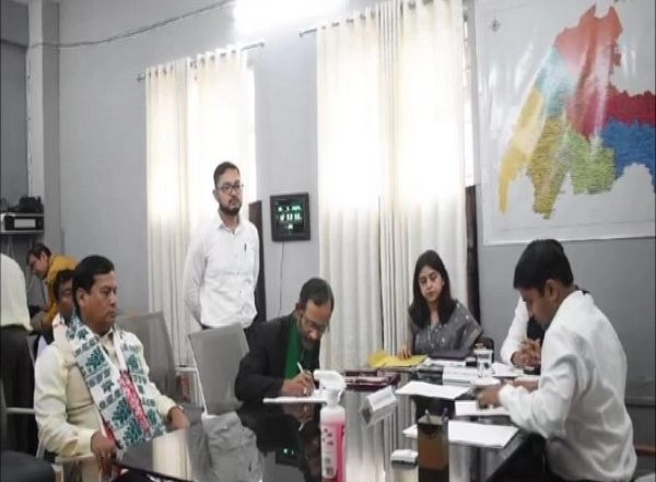 India News | Union Minister Sonowal Files Nomination Papers for Lok Sabha Elections from Dibrugarh
