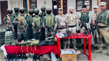 India News | Indian Army Recovers Arms, Ammunition in Manipur