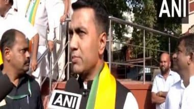 India News | Confident That BJP Will Win Both Seats in Goa LS Polls: CM Pramod Sawant