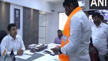 India News | Lok Sabha Polls: BJP Leader K Annamalai Files Nomination from Coimbatore Parliamentary Constituency