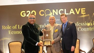 Business News | Lawyers Can Shape Global Regulations: Abhishek M. Singhvi at G20 Conclave