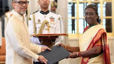 World News | Envoys of Five Nations Present Credentials to President of India