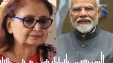India News | Working to Ensure Money Seized by ED...: PM Modi Dials BJP's Krishnanagar Pick 'Rajmata' Amrita Roy