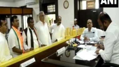 India News | Congress Candidate Kawasi Lakhma Files Nomination from Chhattisgarh's Bastar