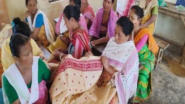 India News | Women's Handloom Skills Fine-tuned in Human Elephant Conflict-hit Meghalaya to Supplement Income