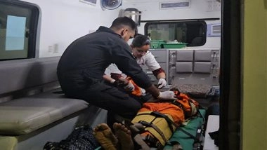 India News | India Coast Guard Evacuates Ailing Man from Tugboat off Gujarat Coast