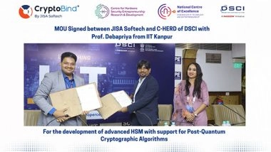 Business News | JISA Softech Secures MoU for Advanced Hardware Security Module, Moving Towards Atmanirbhar Bharat in Security Chip Development