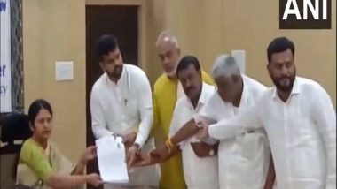 Hassan Lok Sabha Election 2024 Phase 2: JD(S) Leader Prajwal Revanna Files Nomination From Karnataka Seat