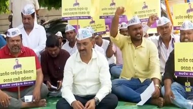 India News | AAP Members Observe Fast in Bhubaneswar in Protest Against Arrest of Arvind Kejriwal