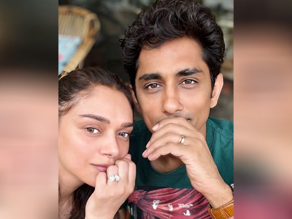 Entertainment News | It’s Official! Aditi Rao Hydari, Siddharth Are Now Engaged