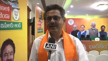 India News | BJP's Konda Vishweshwar Reddy Commences Praja Aashirvad Yatra, Seeks Blessing at Ammapally Temple