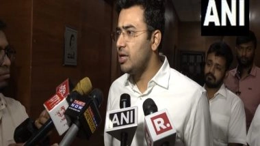 India News | BJP-JDS Alliance Will Win with over 5 Lakh Votes Margin in Bengaluru South, Says Tejasvi Surya