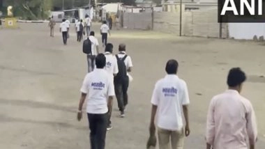 India News | ASI Continues Survey at Bhojshala Complex in Madhya Pradesh's Dhar for 8th Day