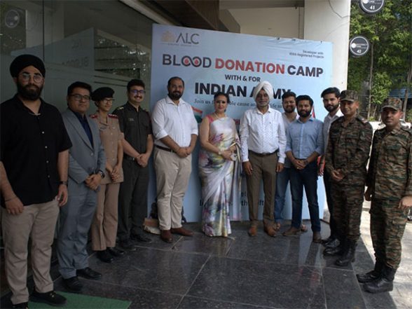 Business News | ALC Group Organises Blood Donation Camp for the Indian Army; Rallies 100 Donors - Vimarsana News
